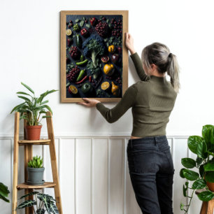 Artistieke 3D Wall Art Fruits Uniek Elegant Poster