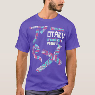 Artistieke Amusing Otaku Quote T-shirt