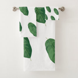 Artistieke Aquarel Botanische Bad Handdoek