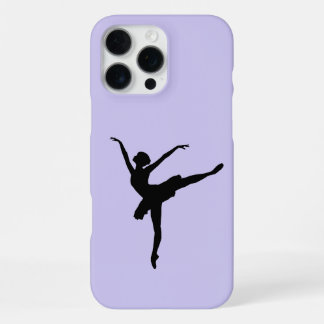 Artistieke ballerina telefoonhoes iPhone 16 pro max hoesje
