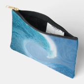 Artistieke blauwe golf etui (Open)