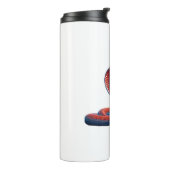 Artistieke Cobra Grafische Reis Mug - Levendige Sl Thermosbeker (Gedraaid links)