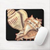 Artistieke Conch Shells Muismat (Met muis)