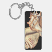 Artistieke Conch Shells Sleutelhanger (Voorkant Links)