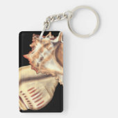 Artistieke Conch Shells Sleutelhanger (achterkant)