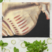 Artistieke Conch Shells Theedoek (Gevouwen)