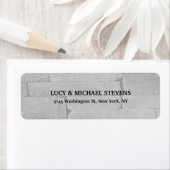 Artistieke Creatieve Grijze Muur Stijlvolle Famili Etiket (Insitu)