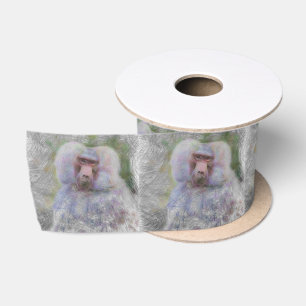 artistieke dierlijke baviaan lint