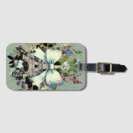 Artistieke Eiffeltoren Bagagelabel