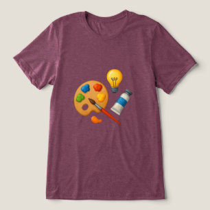 Artistieke Essentie – Creatief Leven Inspiratie On Tri-Blend Shirt