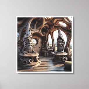 Artistieke Essentie van Alex Grey's Vision-thai ar Canvas Afdruk