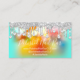 Artistieke Eyelash Lashes Holographic Drivers Visitekaartje