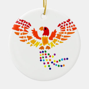 Artistieke Fun Phoenix Stijgende Abstracte Kunst Keramisch Ornament
