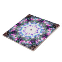 artistieke futurist glanzend Floral persian mandal