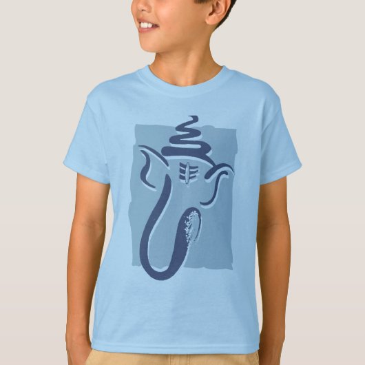 Artistieke Ganesh T-shirt (Voorkant)