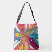 Artistieke geometrie-Canvas tas (Achterkant)