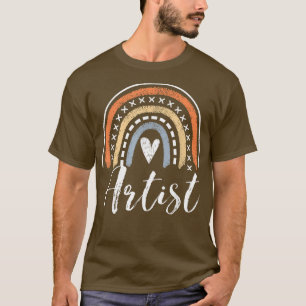 Artistieke geschenken voor vrouwen Funny Art Paint T-shirt