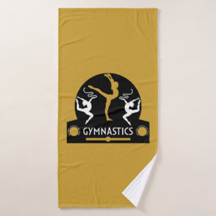 Artistieke gymnastiek Sport T-Shirt Badhanddoek