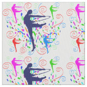 Artistieke gymnastiek stof (Close Up)