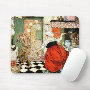 Artistieke hand tekenen achtergrond Multicolor Muismat