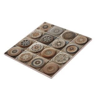 Artistieke handgemaakte Tegel Design Tegeltje