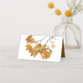 Artistieke herfst leveert bruiloft (Achterkant)