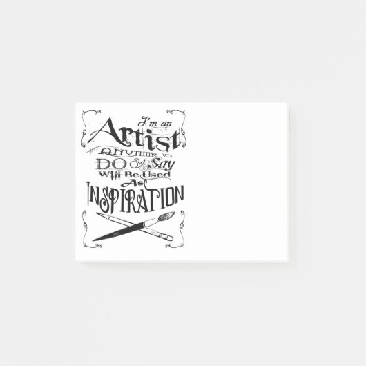 Artistieke inspiratie post-it® notes (Voorkant)