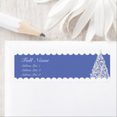 Artistieke kerstboomlabels etiket (Insitu)