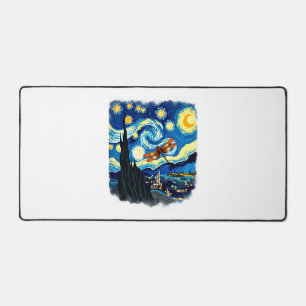 Artistieke libel Shirt Van Gogh Sterrennacht Dra Bureaumat