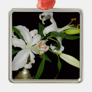 Artistieke Lily Collectie-1 Metalen Ornament