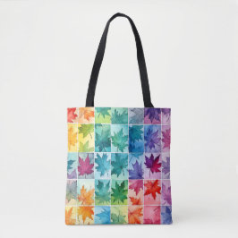 Artistieke Maple Leaf Carryall Draagtas