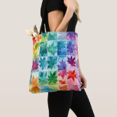 Artistieke Maple Leaf Carryall Draagtas (Dichtbij)