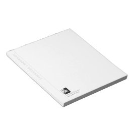 Artistieke monogram Naam Zwart Formulier Uniek Ele Notitieblok
