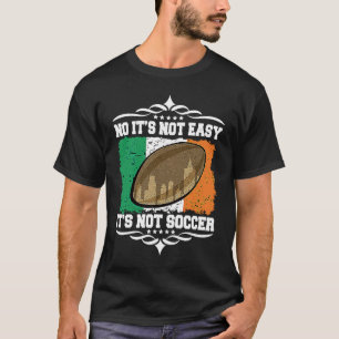 Artistieke Motivatie Ierse vlag Quote T-shirt
