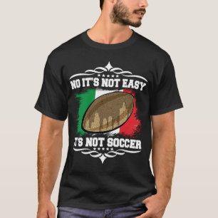 Artistieke Motivatie Italiaanse vlag Quote T-shirt