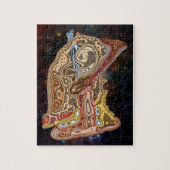 ARTISTIEKE OORANATOMIE LEGPUZZEL (Verticaal)