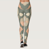 Artistieke organische Leggings - zacht naadloos on (Achterkant)