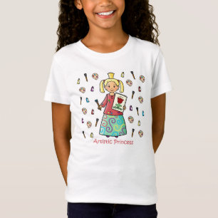 Artistieke prinses t-shirt