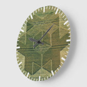 Artistieke snijcirkel grote klok (Hoek)