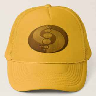 Artistieke snijcirkel trucker pet