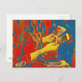 Artistieke Tarotlezing Briefkaart (Voorkant / Achterkant)