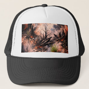 Artistieke Trucker Hat voor Bold Style Pet