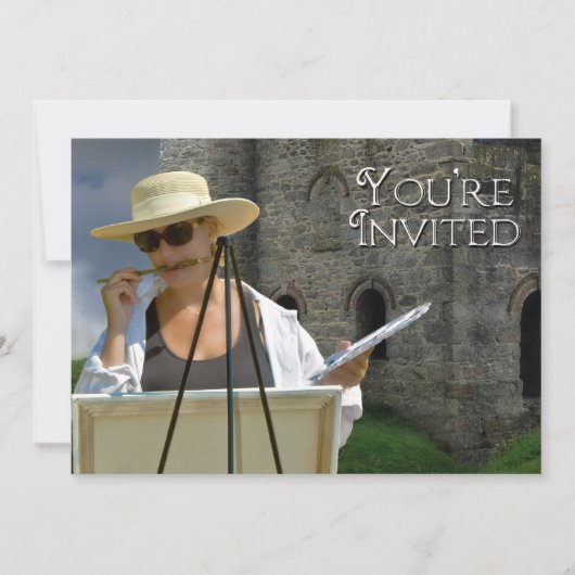 Artistieke uitnodiging (Voorkant)