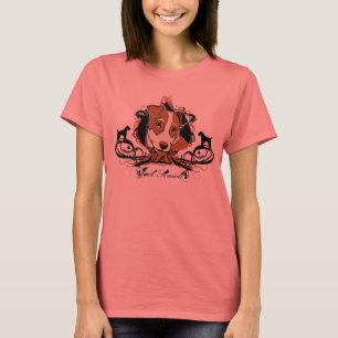 Artistieke Urban Jack Russell Terrier T-Shirt