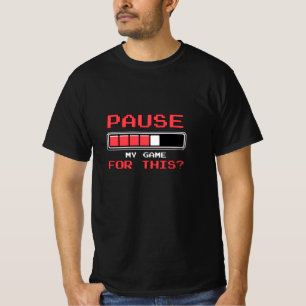 Artistieke video game-thema kunstwerk voor gamers t-shirt
