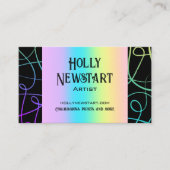 Artistieke Visitekaartjes (Voorkant)