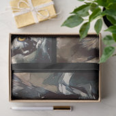 Artistieke Waterverf van de Owl 20x30 ontkoppelde  Tissuepapier (Geschenk)