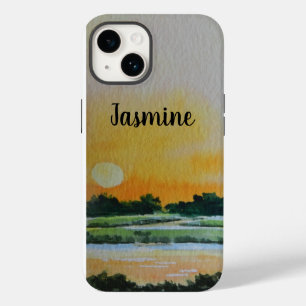 artistieke waterverf, zonnestijf Hoesje-Mate Case-Mate iPhone 14 Hoesje