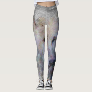 artistieke wolf leggings