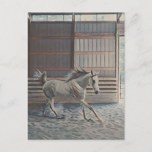 Artistisch Arabisch Briefkaart (Voorkant)